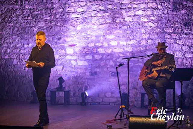 Graham Parker & Eric Naulleau, Le Café de la Danse (Paris), 18 février 2023, © Eric Cheylan / https:// lovinglive.fr