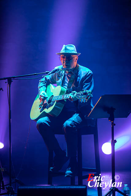 Graham Parker & Eric Naulleau, Le Café de la Danse (Paris), 18 février 2023, © Eric Cheylan / https:// lovinglive.fr