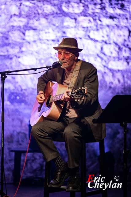 Graham Parker & Eric Naulleau, Le Café de la Danse (Paris), 18 février 2023, © Eric Cheylan / https:// lovinglive.fr