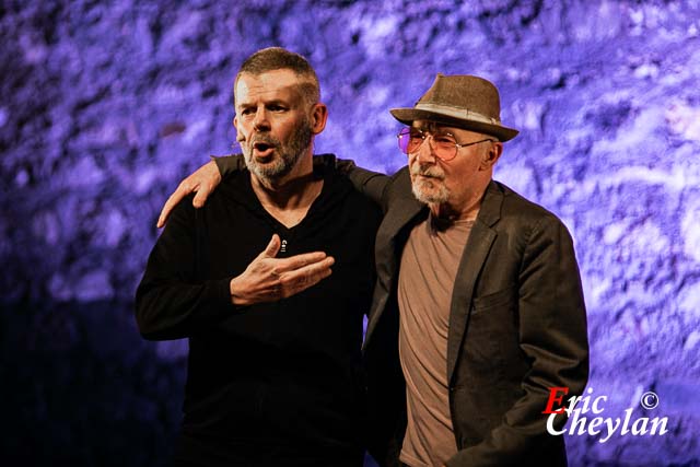 Graham Parker & Eric Naulleau, Le Café de la Danse (Paris), 18 février 2023, © Eric Cheylan / https:// lovinglive.fr