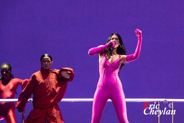 Dua Lipa, Accor Arena (Paris), 15 mai 2022, © Eric Cheylan / https:// lovinglive.fr