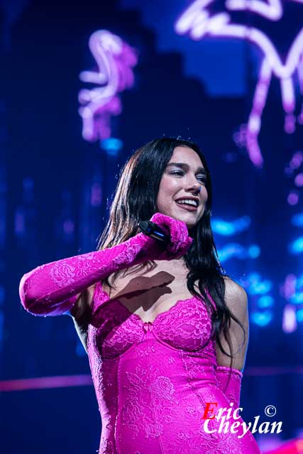 Dua Lipa, Accor Arena (Paris), 15 mai 2022, © Eric Cheylan / https:// lovinglive.fr