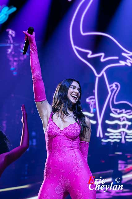 Dua Lipa, Accor Arena (Paris), 15 mai 2022, © Eric Cheylan / https:// lovinglive.fr