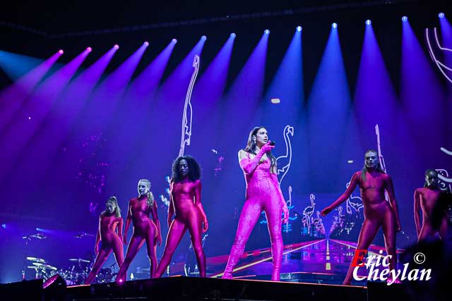 Dua Lipa, Accor Arena (Paris), 15 mai 2022, © Eric Cheylan / https:// lovinglive.fr