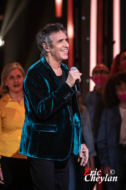 Julien Clerc, Téléthon,Télévision France 2 (Paris), 4 décembre 2021, © Eric Cheylan / https://lovinglive.fr