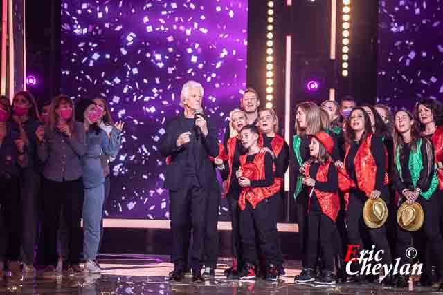 Gérard Lenorman, Téléthon, Télévision France 2 (Paris), 4 décembre 2021, © Eric Cheylan / https://lovinglive.fr