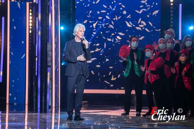 Gérard Lenorman, Téléthon, Télévision France 2 (Paris), 4 décembre 2021, © Eric Cheylan / https://lovinglive.fr