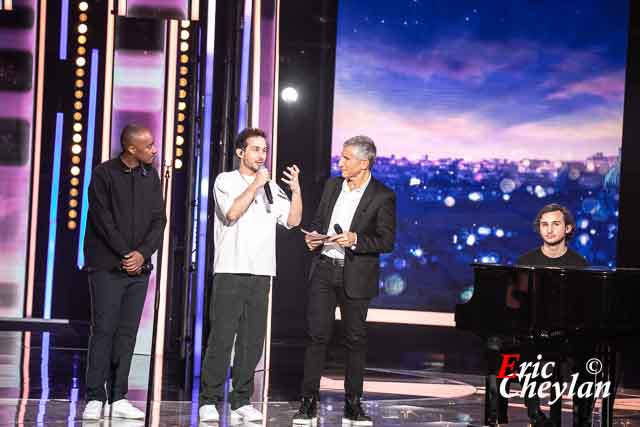 Fils Cara, Téléthon, Télévision France 2 (Paris), 4 décembre 2021, © Eric Cheylan / https://lovinglive.fr