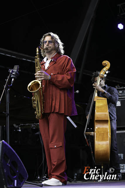 Samy Thiébault, Festival La Défense Jazz Festival (Paris), 26 juin 2023, © Eric Cheylan / https://lovinglive.fr