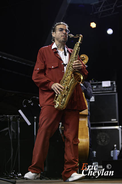 Samy Thiébault, Festival La Défense Jazz Festival (Paris), 26 juin 2023, © Eric Cheylan / https://lovinglive.fr