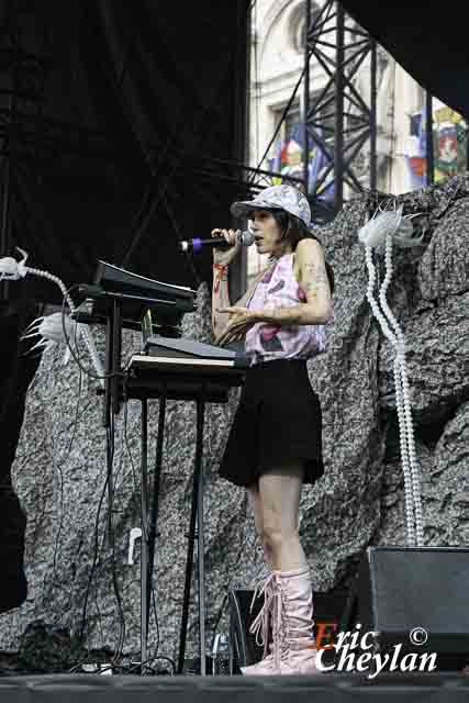 Agar Agar, Festival Fnac Live, Parvis de l'Hôtel de Ville (Paris), 29 juin 2023, © Eric Cheylan / https://lovinglive.fr