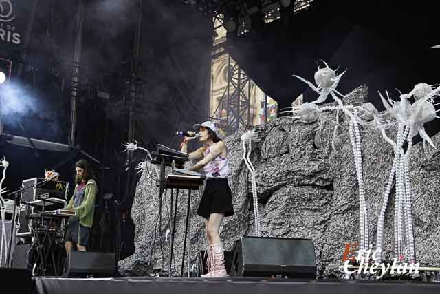 Agar Agar, Festival Fnac Live, Parvis de l'Hôtel de Ville (Paris), 29 juin 2023, © Eric Cheylan / https://lovinglive.fr