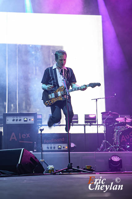 Franz Ferdinand, Festival Fnac Live, Parvis de l'Hôtel de Ville (Paris), 29 Juin 2023, © Eric Cheylan / https://lovinglive.fr