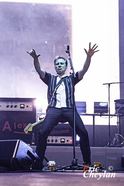 Franz Ferdinand, Festival Fnac Live, Parvis de l'Hôtel de Ville (Paris), 29 Juin 2023, © Eric Cheylan / https://lovinglive.fr