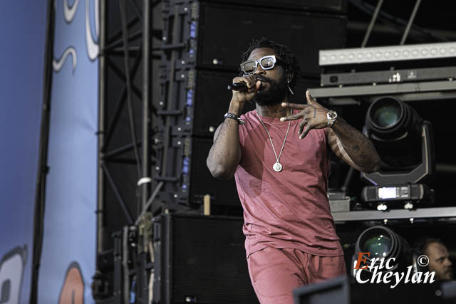 Damso, Festival Lollapalooza, Hippodrome Paris Longchamp (Paris), 21 Juillet 2023, © Eric Cheylan / https://lovinglive.fr