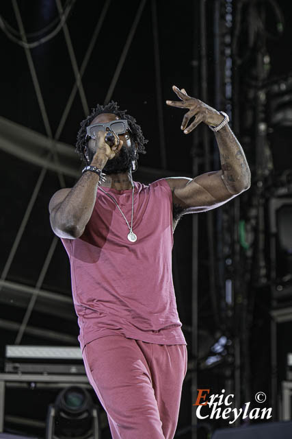 Damso, Festival Lollapalooza, Hippodrome Paris Longchamp (Paris), 21 Juillet 2023, © Eric Cheylan / https://lovinglive.fr