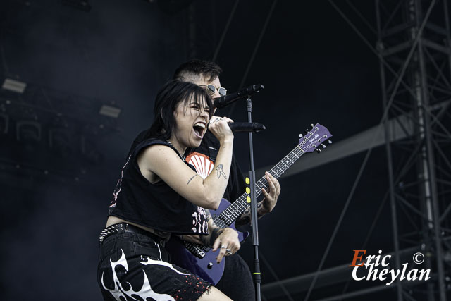 Hot Milk, Festival Lollapalooza, Hippodrome Paris Longchamp (Paris), 22 Juillet 2023, © Eric Cheylan / https://lovinglive.fr