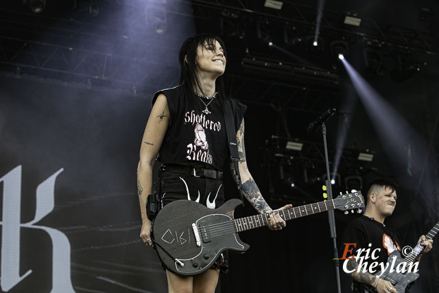 Hot Milk, Festival Lollapalooza, Hippodrome Paris Longchamp (Paris), 22 Juillet 2023, © Eric Cheylan / https://lovinglive.fr