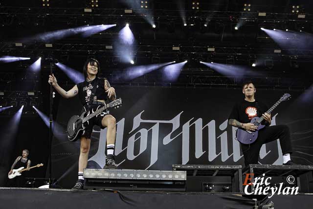 Hot Milk, Festival Lollapalooza, Hippodrome Paris Longchamp (Paris), 22 Juillet 2023, © Eric Cheylan / https://lovinglive.fr