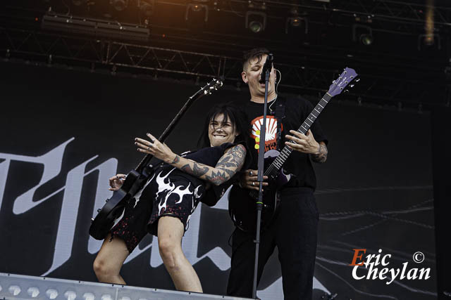 Hot Milk, Festival Lollapalooza, Hippodrome Paris Longchamp (Paris), 22 Juillet 2023, © Eric Cheylan / https://lovinglive.fr