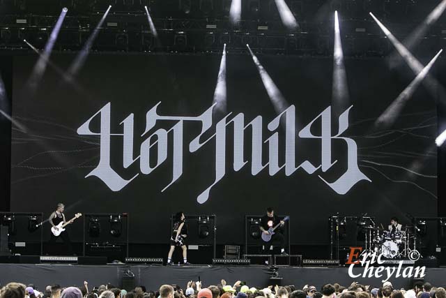 Hot Milk, Festival Lollapalooza, Hippodrome Paris Longchamp (Paris), 22 Juillet 2023, © Eric Cheylan / https://lovinglive.fr