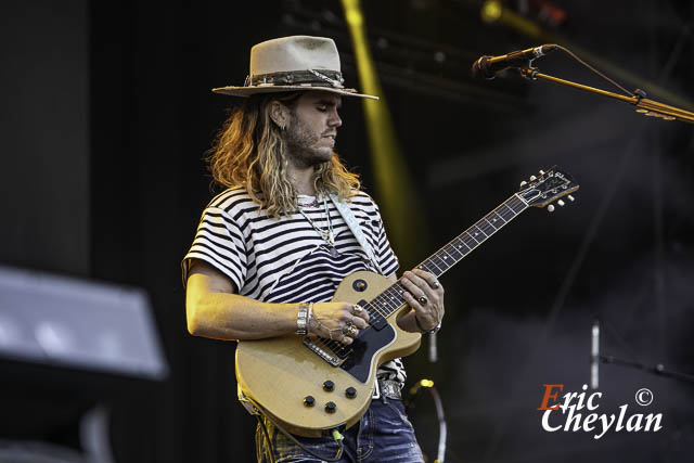 Kaleo, Festival Lollapalooza, Hippodrome Paris Longchamp (Paris), 22 Juillet 2023, © Eric Cheylan / https://lovinglive.fr