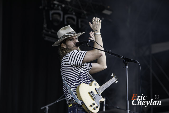 Kaleo, Festival Lollapalooza, Hippodrome Paris Longchamp (Paris), 22 Juillet 2023, © Eric Cheylan / https://lovinglive.fr