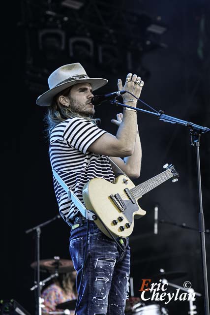 Kaleo, Festival Lollapalooza, Hippodrome Paris Longchamp (Paris), 22 Juillet 2023, © Eric Cheylan / https://lovinglive.fr