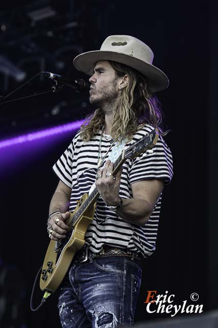 Kaleo, Festival Lollapalooza, Hippodrome Paris Longchamp (Paris), 22 Juillet 2023, © Eric Cheylan / https://lovinglive.fr