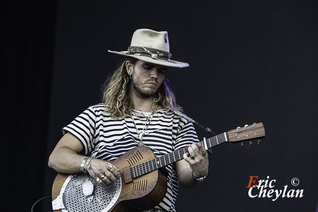 Kaleo, Festival Lollapalooza, Hippodrome Paris Longchamp (Paris), 22 Juillet 2023, © Eric Cheylan / https://lovinglive.fr