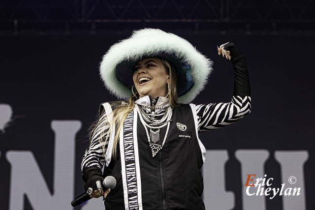 Chinchilla, Festival Lollapalooza, Hippodrome Paris Longchamp (Paris), 23 Juillet 2023, © Eric Cheylan / https://lovinglive.fr