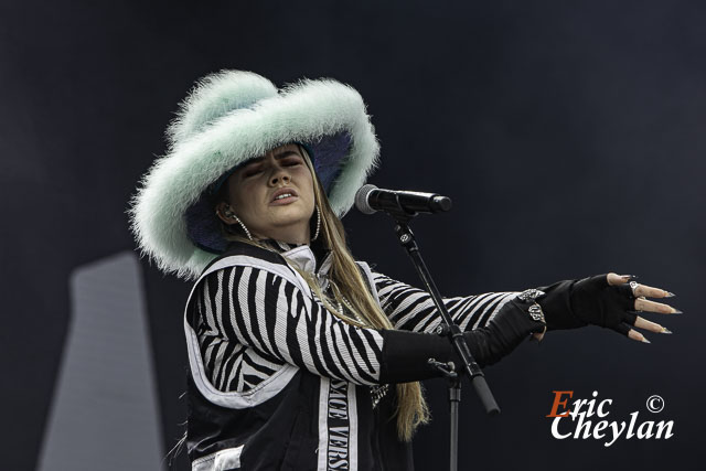 Chinchilla, Festival Lollapalooza, Hippodrome Paris Longchamp (Paris), 23 Juillet 2023, © Eric Cheylan / https://lovinglive.fr