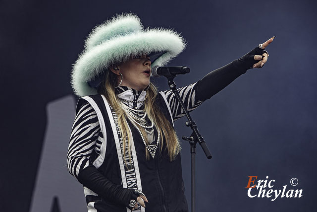 Chinchilla, Festival Lollapalooza, Hippodrome Paris Longchamp (Paris), 23 Juillet 2023, © Eric Cheylan / https://lovinglive.fr