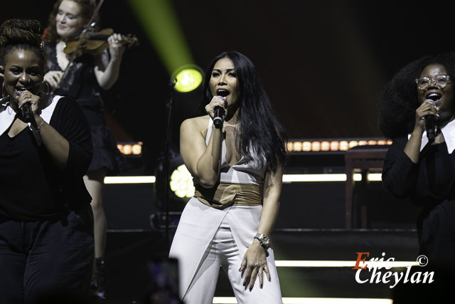 Anggun, Héritage Goldman, Le Dôme de Paris (Paris), 26 septembre 2023, © Eric Cheylan / https://lovinglive.fr