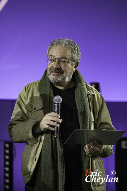 Jean Fauque, Le Prix Georges Moustaki (Paris), 27 octobre 2023, © Eric Cheylan / https://lovinglive.fr