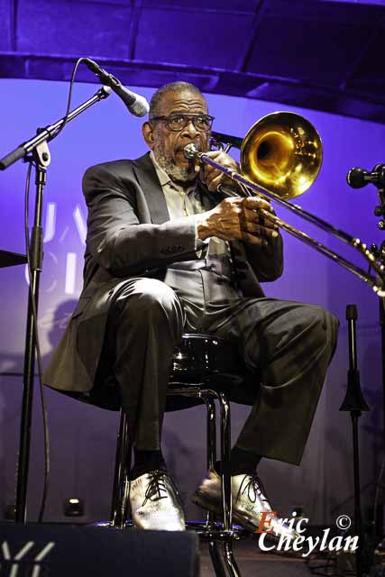 Fred Wesley, Jazz Club Etoile (Paris), 9 novembre 2023, © Eric Cheylan / https://lovinglive.fr