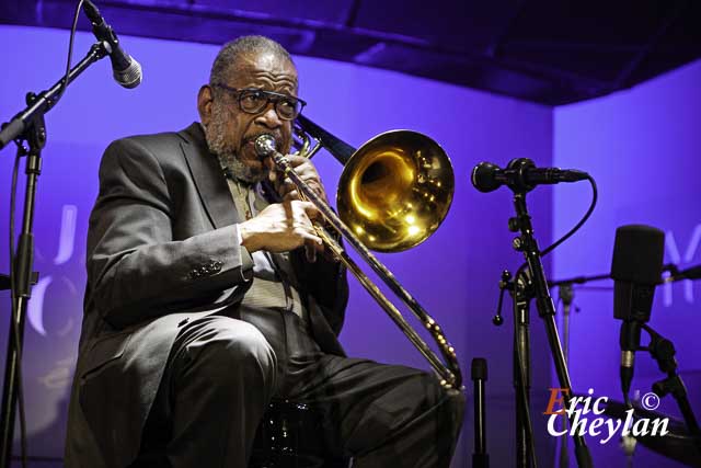 Fred Wesley, Jazz Club Etoile (Paris), 9 novembre 2023, © Eric Cheylan / https://lovinglive.fr