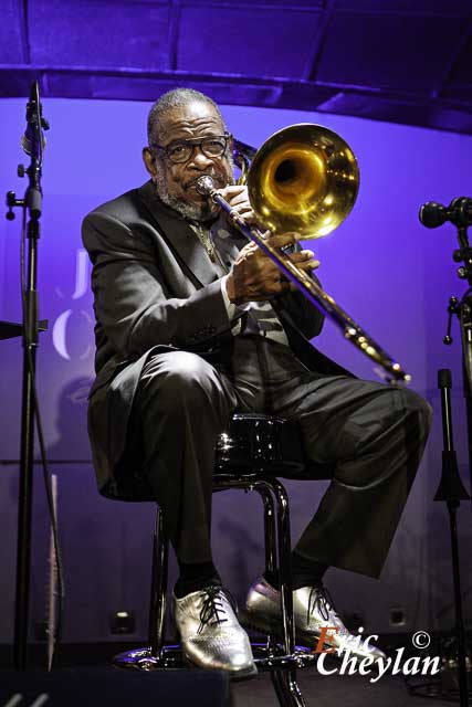 Fred Wesley, Jazz Club Etoile (Paris), 9 novembre 2023, © Eric Cheylan / https://lovinglive.fr