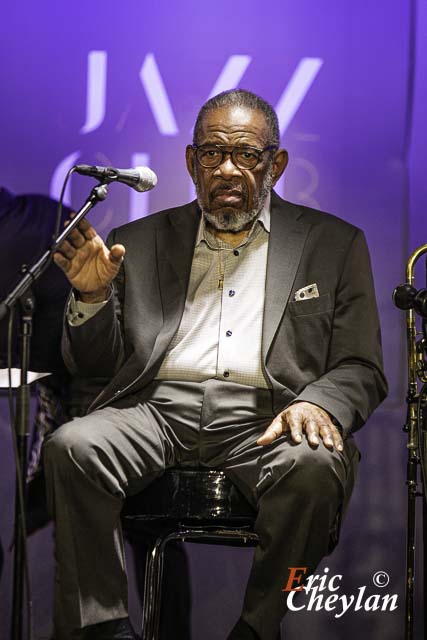 Fred Wesley, Jazz Club Etoile (Paris), 9 novembre 2023, © Eric Cheylan / https://lovinglive.fr