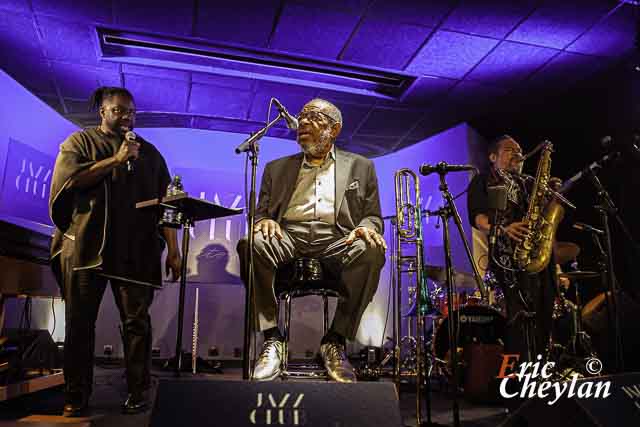 Fred Wesley, Jazz Club Etoile (Paris), 9 novembre 2023, © Eric Cheylan / https://lovinglive.fr