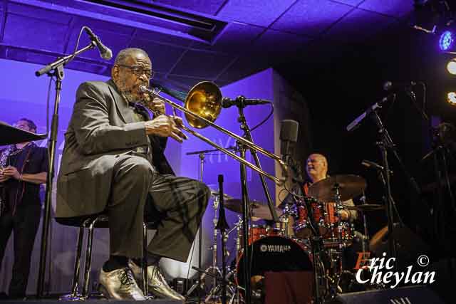 Fred Wesley, Jazz Club Etoile (Paris), 9 novembre 2023, © Eric Cheylan / https://lovinglive.fr