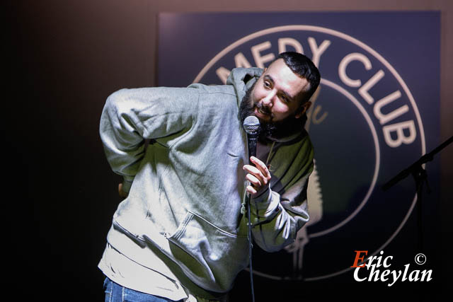 Anis Rhali, Comedy Club Etoile (Paris), 24 janvier 2024, © Eric Cheylan / https://lovinglive.fr