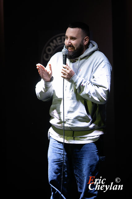 Anis Rhali, Comedy Club Etoile (Paris), 24 janvier 2024, © Eric Cheylan / https://lovinglive.fr