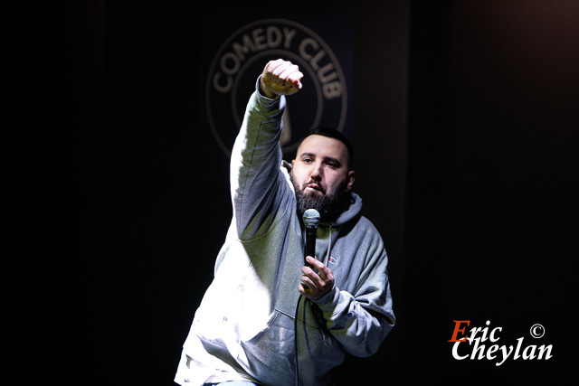 Anis Rhali, Comedy Club Etoile (Paris), 24 janvier 2024, © Eric Cheylan / https://lovinglive.fr