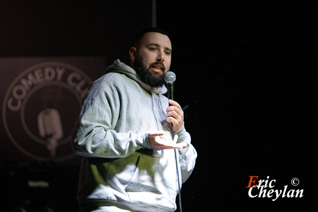 Anis Rhali, Comedy Club Etoile (Paris), 24 janvier 2024, © Eric Cheylan / https://lovinglive.fr