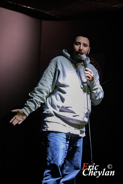 Anis Rhali, Comedy Club Etoile (Paris), 24 janvier 2024, © Eric Cheylan / https://lovinglive.fr