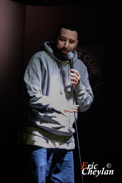 Anis Rhali, Comedy Club Etoile (Paris), 24 janvier 2024, © Eric Cheylan / https://lovinglive.fr