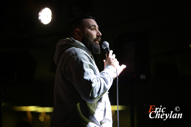 Anis Rhali, Comedy Club Etoile (Paris), 24 janvier 2024, © Eric Cheylan / https://lovinglive.fr