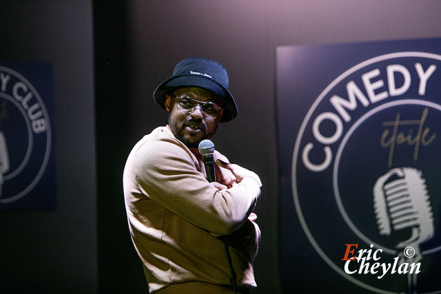 Ike Mendeng, Comedy Club Etoile (Paris), 24 janvier 2024, © Eric Cheylan / https://lovinglive.fr