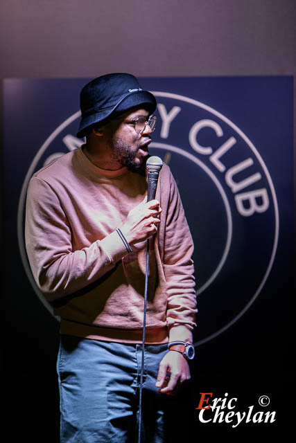 Ike Mendeng, Comedy Club Etoile (Paris), 24 janvier 2024, © Eric Cheylan / https://lovinglive.fr
